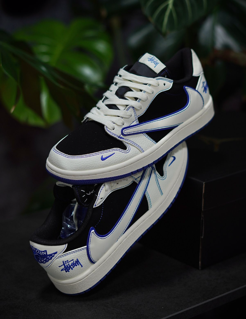 Air Jordans Retro 1 Low Travis X Stussy