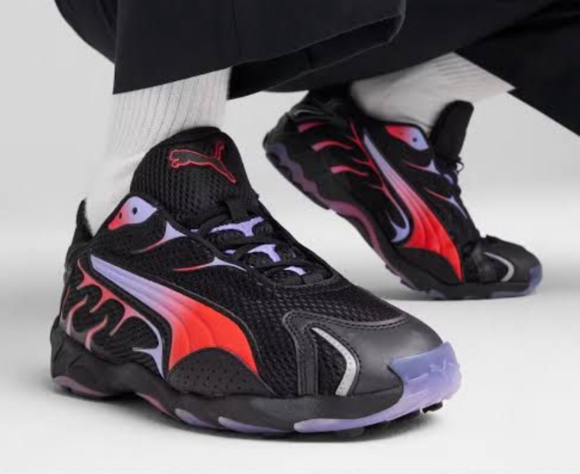 Puma Inhale Asap Black Purple Red Edition