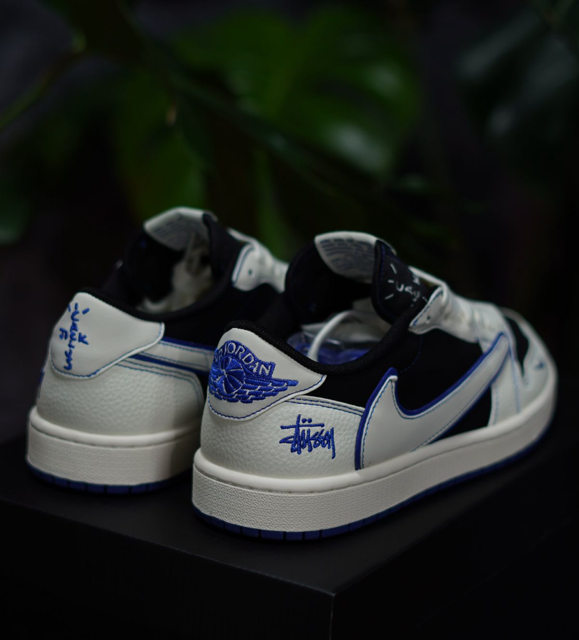Air Jordans Retro 1 Low Travis X Stussy