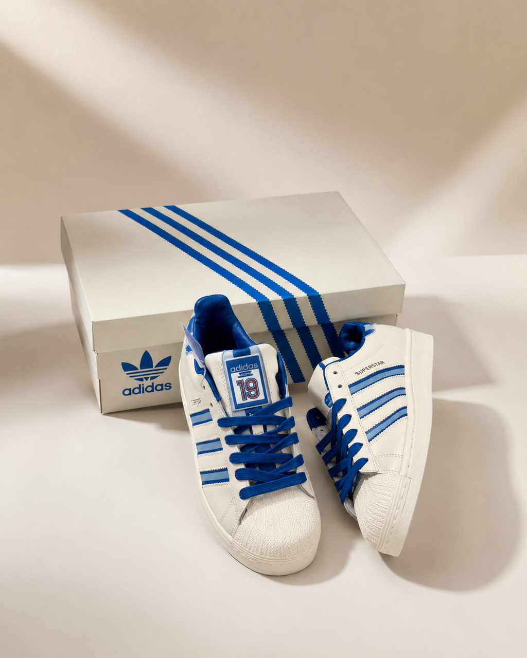 Adidas Superstar 19 White Sky Blue