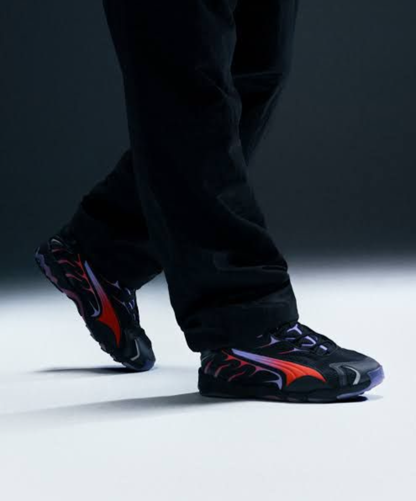 Puma Inhale Asap Black Purple Red Edition