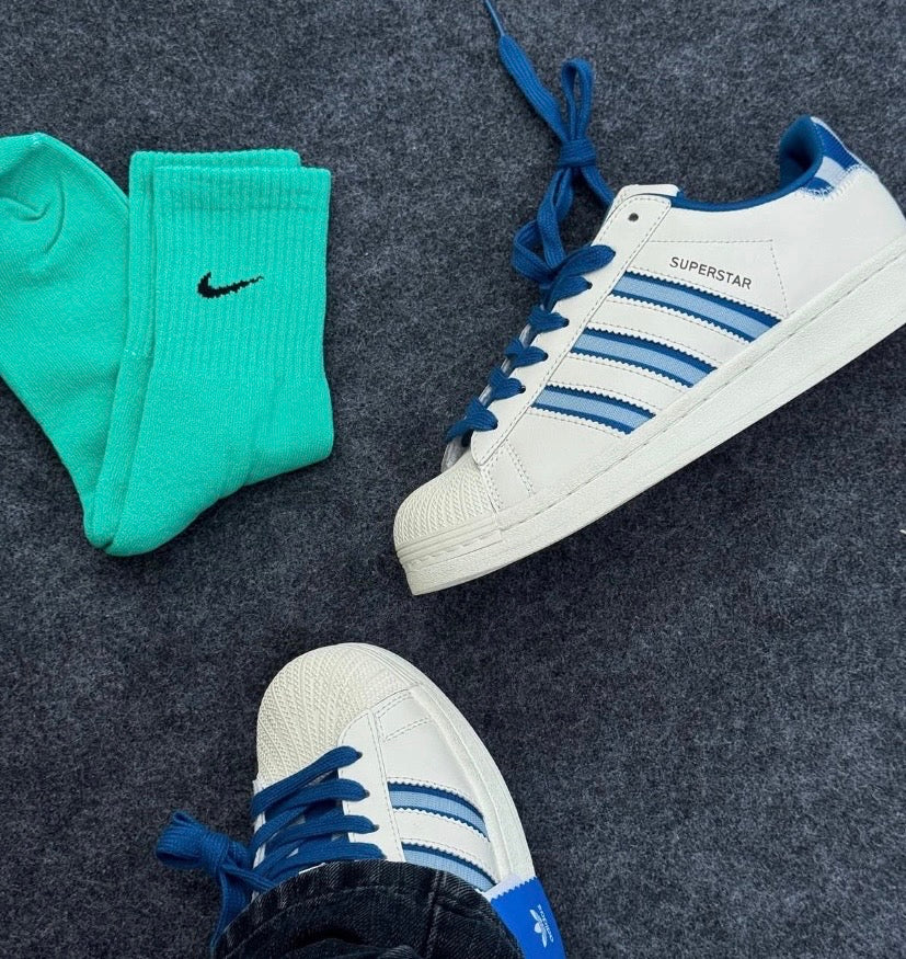 Adidas Superstar 19 White Sky Blue