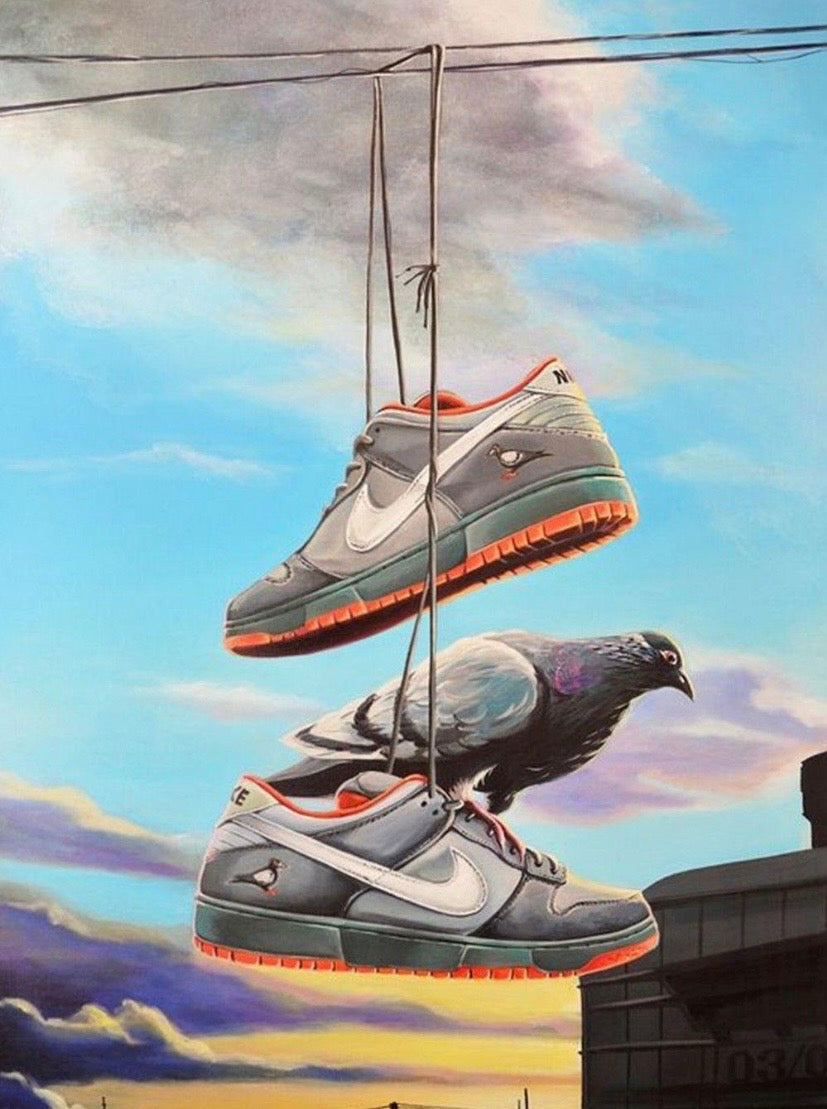 Nike SB Dunk NYC Pigeon Grey