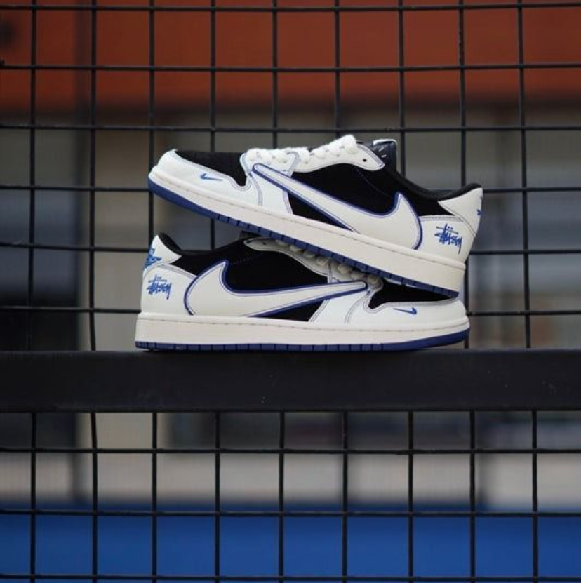 Air Jordans Retro 1 Low Travis X Stussy