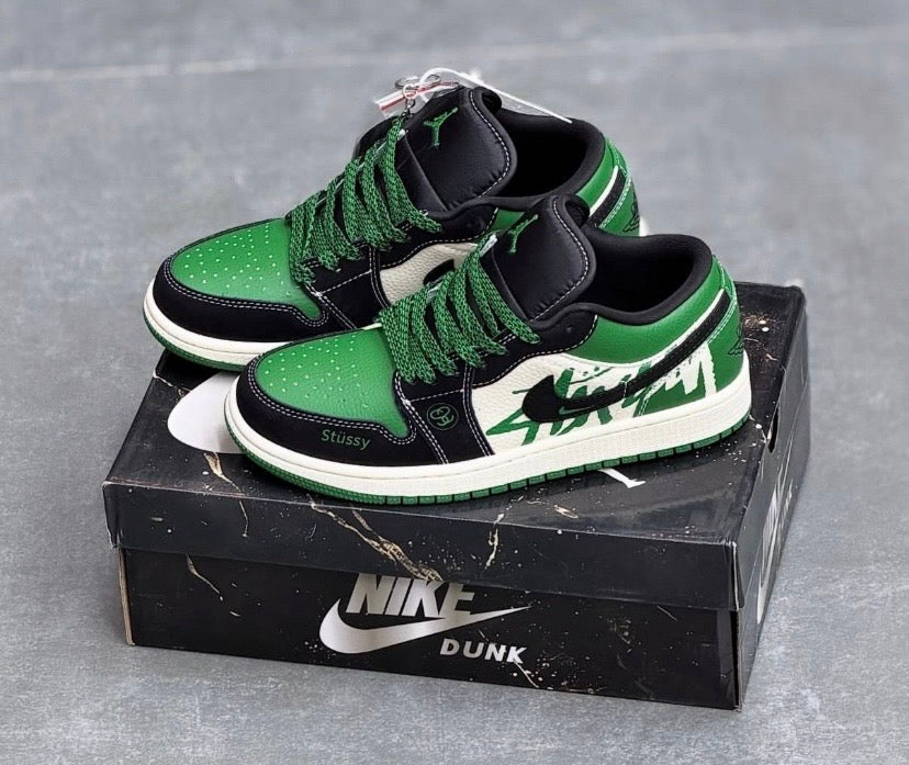 Air Jordan Retro 1 X Stussy Green 2026