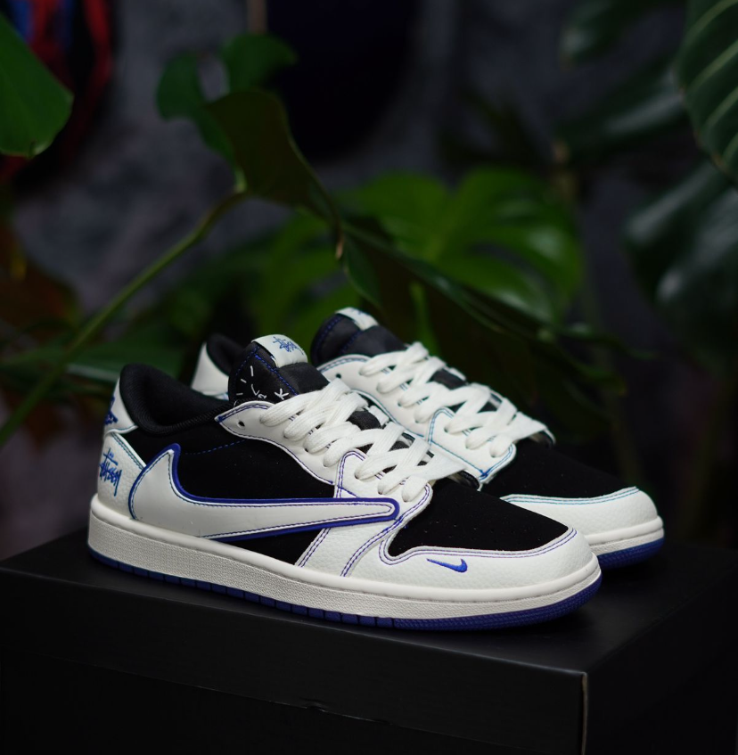 Air Jordans Retro 1 Low Travis X Stussy