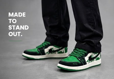 Air Jordan Retro 1 X Stussy Green 2026